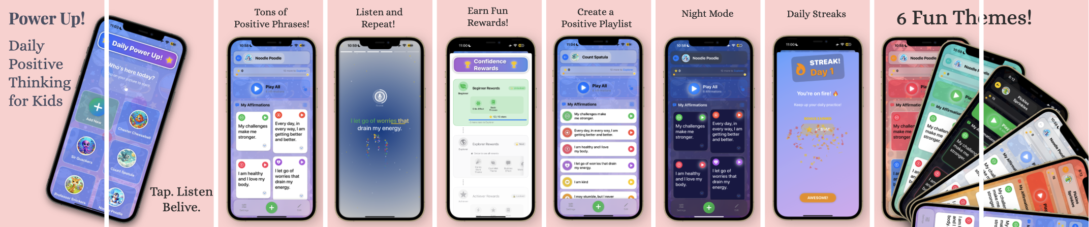 App Screenshots Panorama